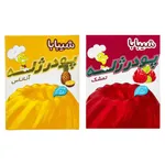 پودر ژله اناناس و تمشک شیبابا -100 گرم مجموعه 2 عددی