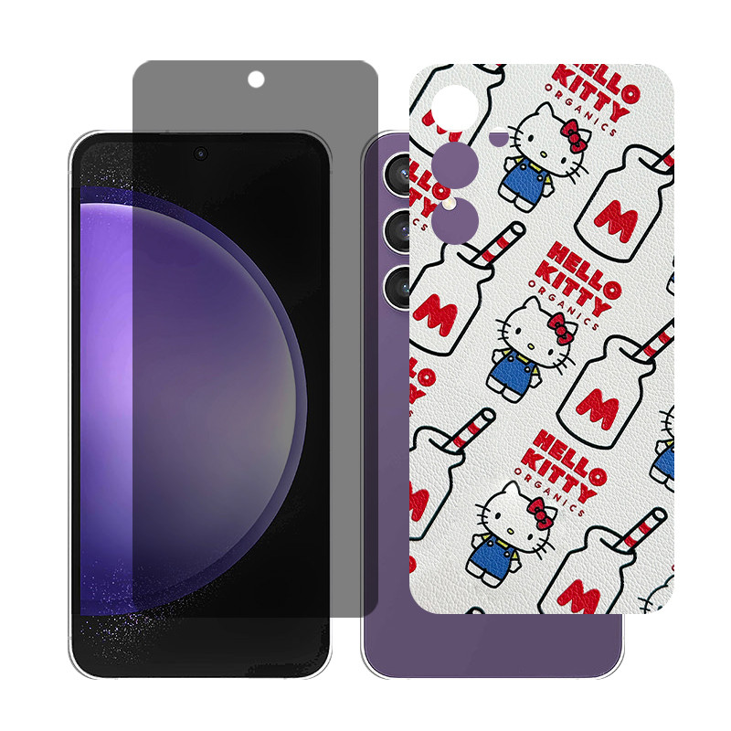 محافظ صفحه نمایش حریم شخصی گلس مدل Together مناسب برای گوشی موبایل سامسونگ Galaxy A55 به همراه برچسب پوششی 