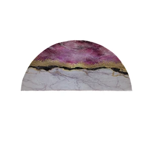 پادری مدل نیم دایره طرح سنگ کد 8610 سایز 90×45 سانتی متر