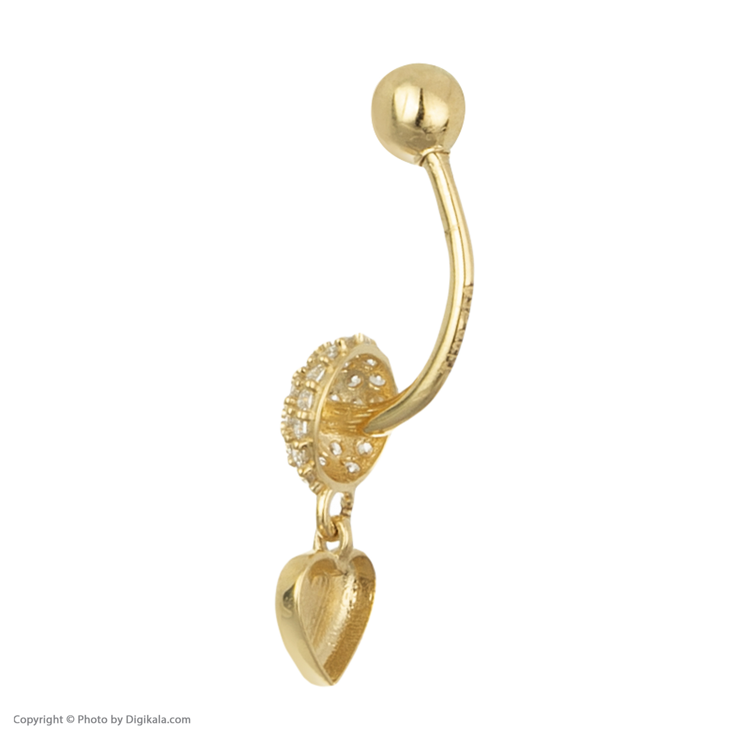 پیرسینگ طلا 18 عیار زنانه مایا ماهک مدل MO0108