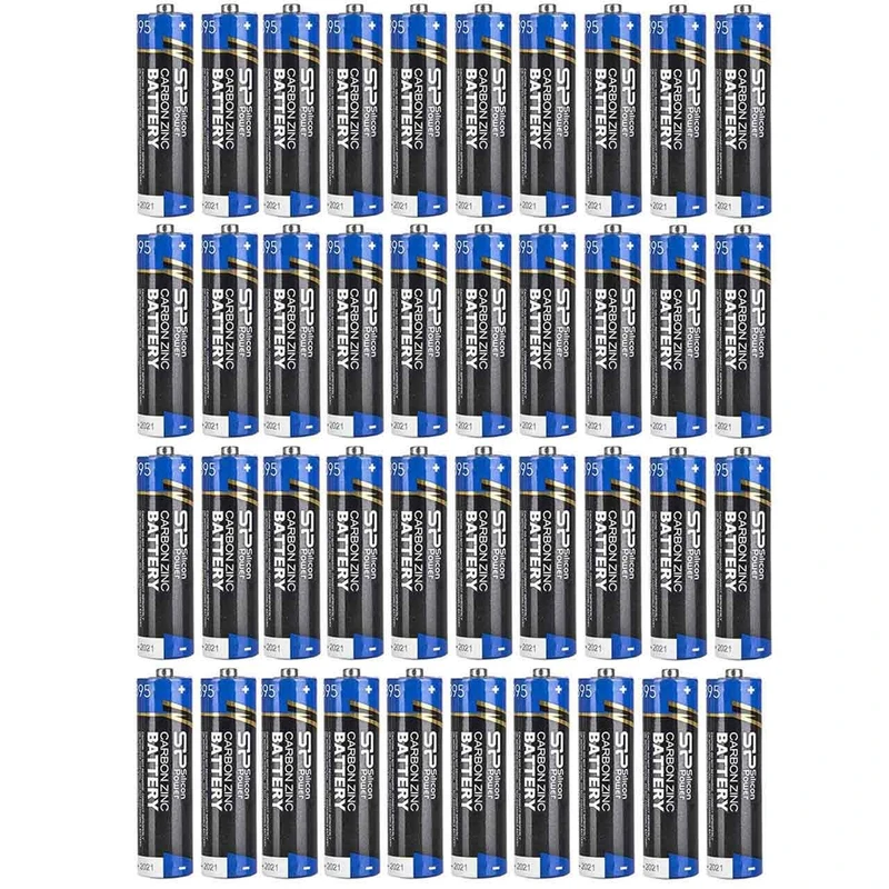 باتری قلمی سیلیکون پاور مدل Carbon Zin بسته 40 عددی