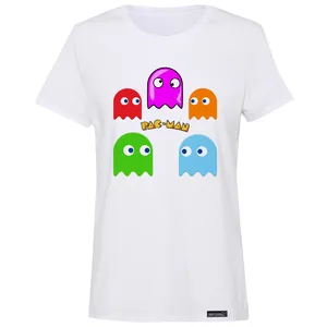 تی شرت آستین کوتاه زنانه 27 مدل Pac Man کد MH1360