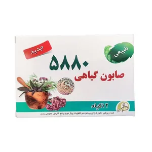 صابون شستشو سر 5880 مدل 12 گیاه مقدار 80 گرم