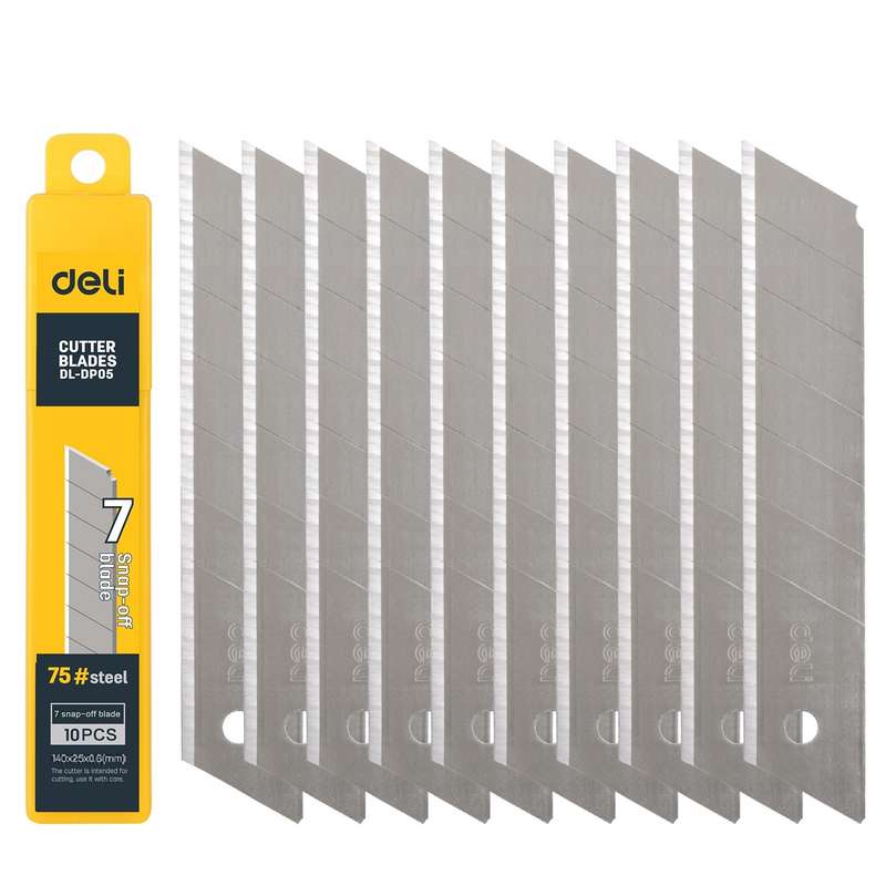 تیغ کاتر دلی مدل DL-DP05 بسته 10 عددی