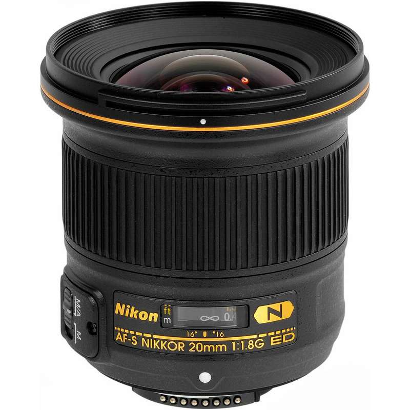 لنز دوربین نیکون مدل AF-S Nikkor 20mm f/1.8G ED لنز دوربین نیکون مدل AF-S Nikkor 20mm f/1.8G ED
