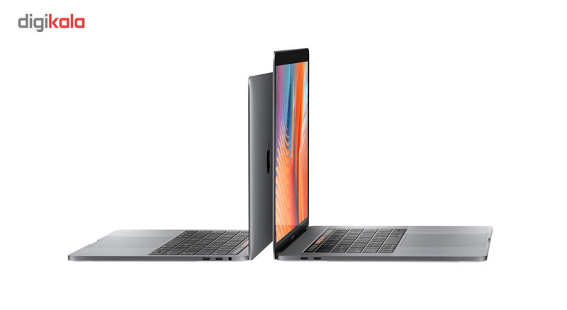 لپ تاپ 15 اینچی اپل مدل 2017 MacBook Pro MPTR2 همراه با تاچ بار