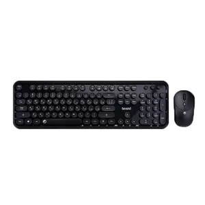 کیبورد و ماوس بی سیم بیاند مدل BMK-8101RF سوئیچ ممبران، Full-Size