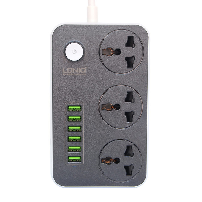 شارژر USB و چندراهی برق الدینیو مدل SC3604 شارژر USB و چندراهی برق الدینیو مدل SC3604