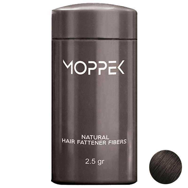 پودر پرپشت کننده مو موپک مدل Black وزن 2.5 گرم رنگ مشکی