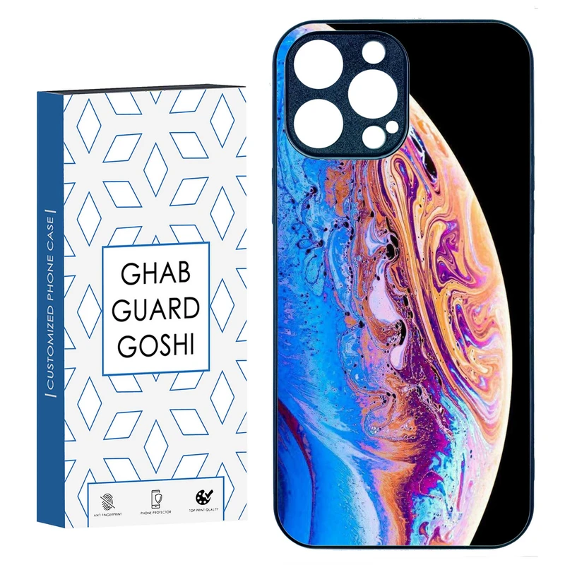 کاور قاب گارد گوشی طرح سیاره کد TPU-100 مناسب برای گوشی موبایل اپل IPHONE 15 PRO MAX
