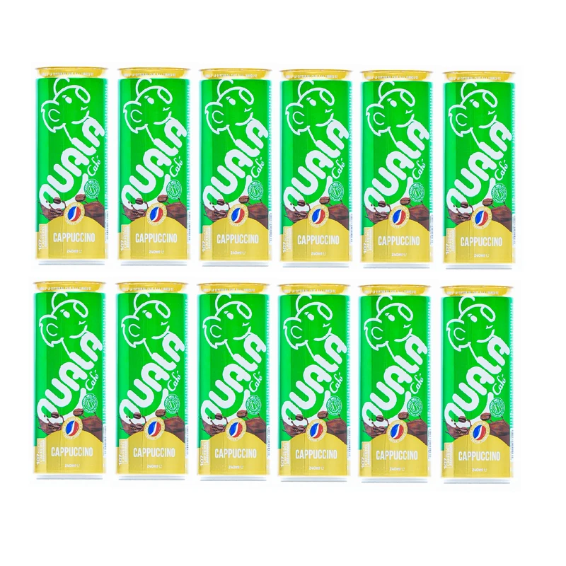 آیس کافی طعم کاپوچینو کوالا -  240 گرم بسته 12 عددی
