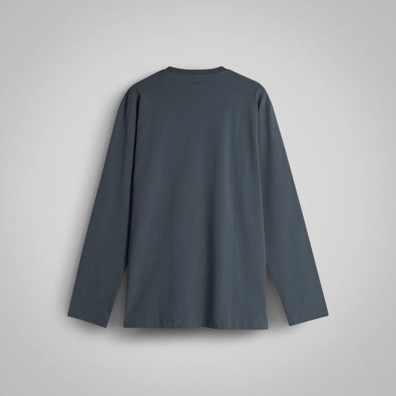 عکس شماره 3 : تی شرت آستین بلند مردانه باینت مدل 513-18 رنگ طوسی