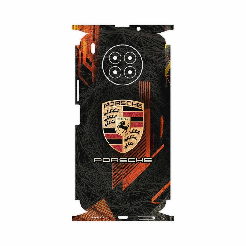برچسب پوششی ماهوت مدل Porsche-Logo-FullSkin مناسب برای گوشی موبایل هوآوی Nova 8i