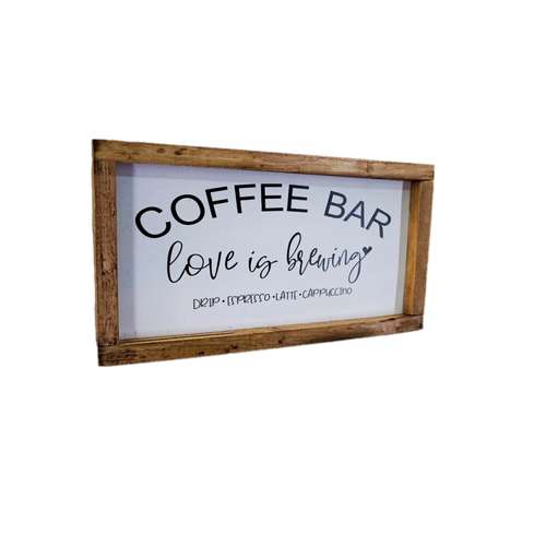 تابلو دکوری مدل coffebar