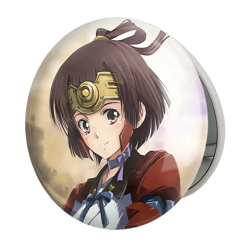 آینه جیبی خندالو طرح مومی انیمه کابانری (Kabaneri) مدل تاشو کد 35993