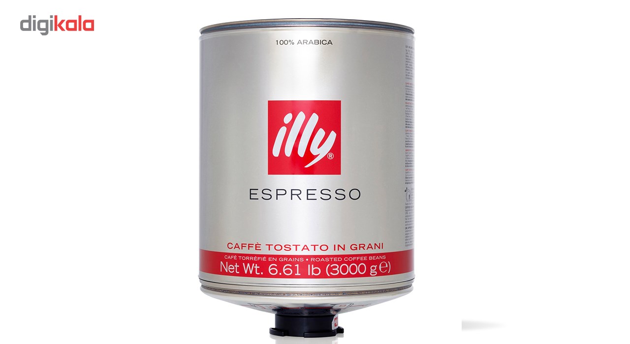 قوطی دانه قهوه ایلی مدل Espresso Medium Roast مقدار 3000 گرم