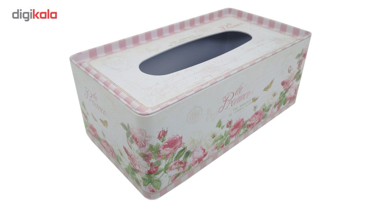 جعبه فلزی دستمال کاغذی کیدتونز مدل گل کد KDT- J079 main 1 2