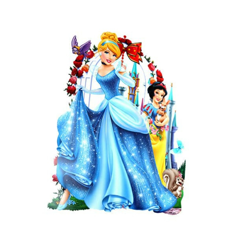 استیکر دیواری کودک طرح سیندرلا کد ۰۵