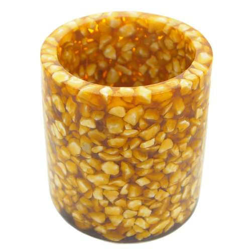 جاشمعی نورهان مدل استوانه سنگی قهوه ای کد BC200