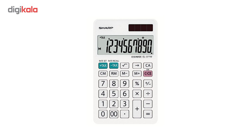 ماشین حساب شارپ مدل EL-377W 1