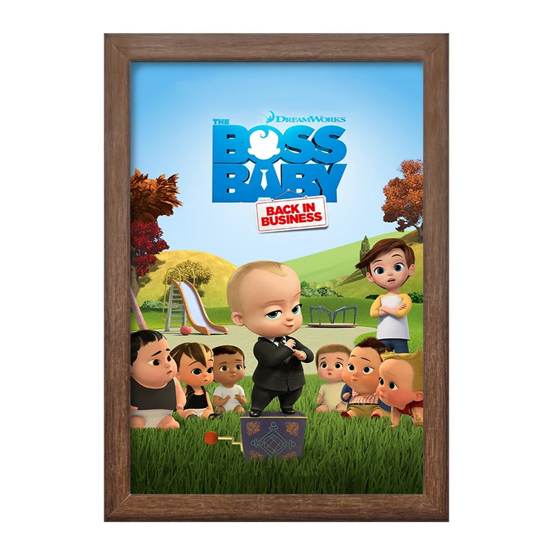 تابلو خندالو طرح بچه رئیس Boss Baby  کد 12512