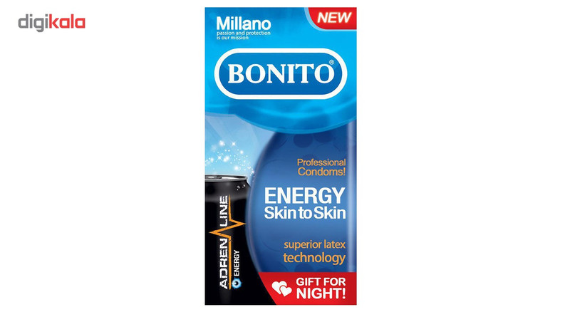 کاندوم بونیتو مدل انرژی energy skin to skin بسته 6 عددی