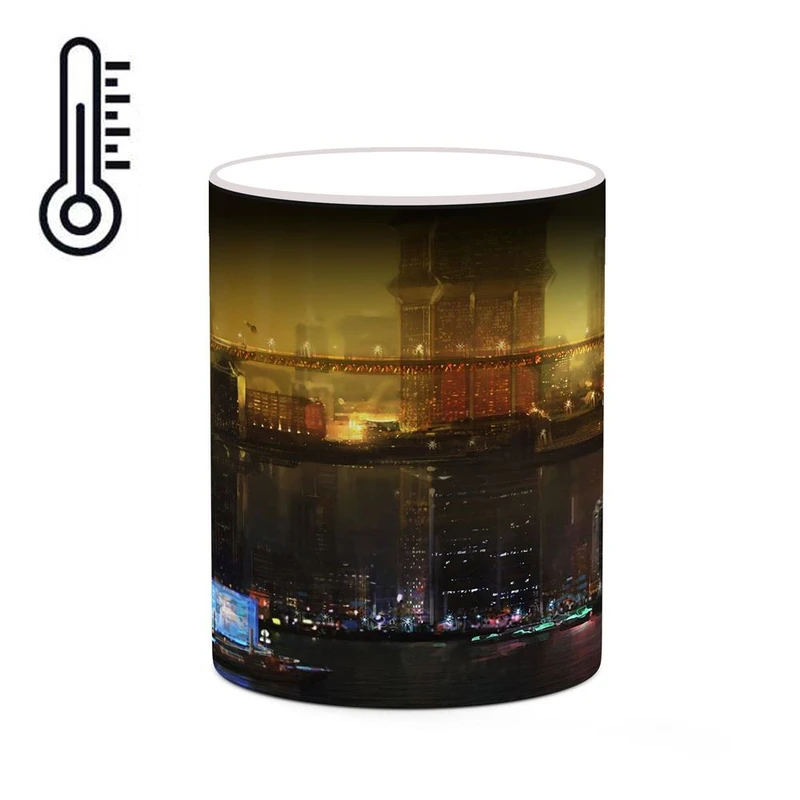 ماگ حرارتی کاکتی مدل بازی Deus Ex کد mgh28169