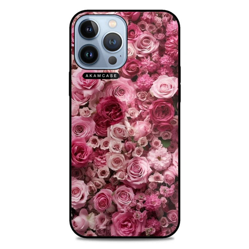 کاور آکام مدل AMC-WA13PROMAX-FLOWERS-41 مناسب برای گوشی موبایل اپل iPhone 13 Pro Max
