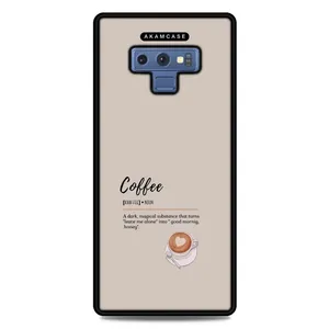 AKAM AMC-WSGN9-COFFEE-16 Cover For Samsung Galaxy Note 9
