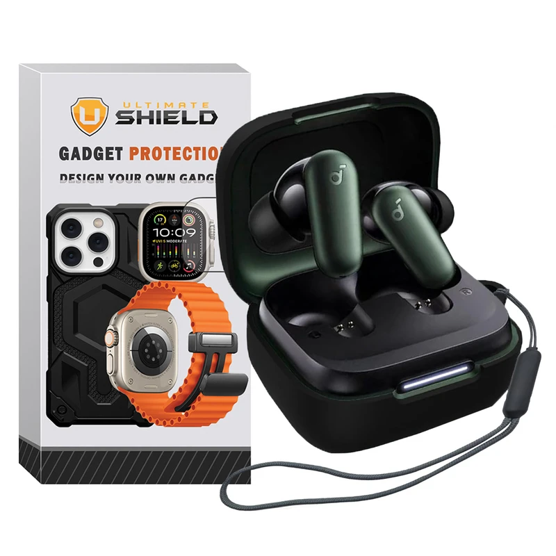 کاور آلتیمیت شیلد مدل Silicone UL مناسب برای کیس هدفون بی‌سیم انکر Soundcore P30i