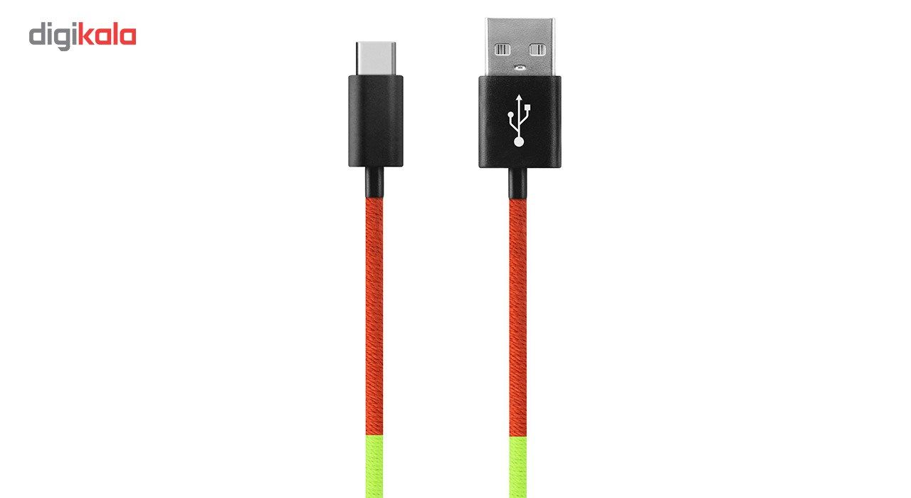 کابل تبدیل USB به USB-C ود اکس مدل C-25 به طول 1 متر main 1 1