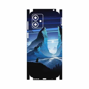 MAHOOT Blue Mountains Digital Art-FullSkin Cover Sticker for Motorola Moto G14