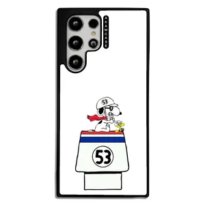 AKAM AMC-WSGS22U-SNOOPY-34 Cover For Samsung Galaxy S22 Ultra