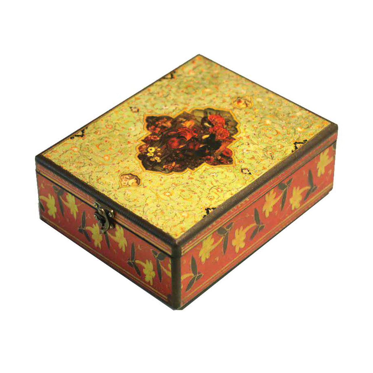 جعبه جواهرات وندا طرح زنبق