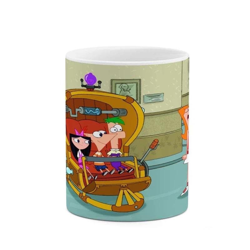 ماگ کاکتی مدل کارتون Phineas And Ferb کد mgh22922
