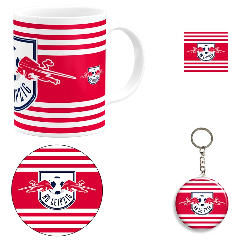 ست هدیه ماگ طرح باشگاه فوتبال لایپزیگ مدل RB Leipzig F.C کد B1