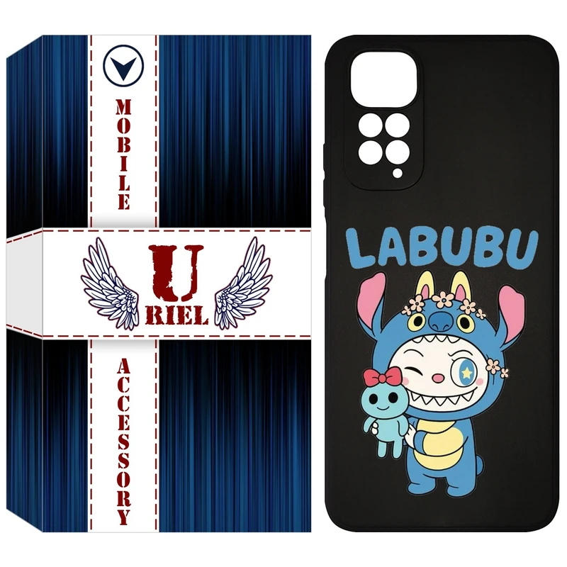 کاور یوریل مدل KSH کد 112 طرح عروسک لبوبو مناسب برای گوشی موبایل شیائومی Redmi Note 11 4G / Note 11S