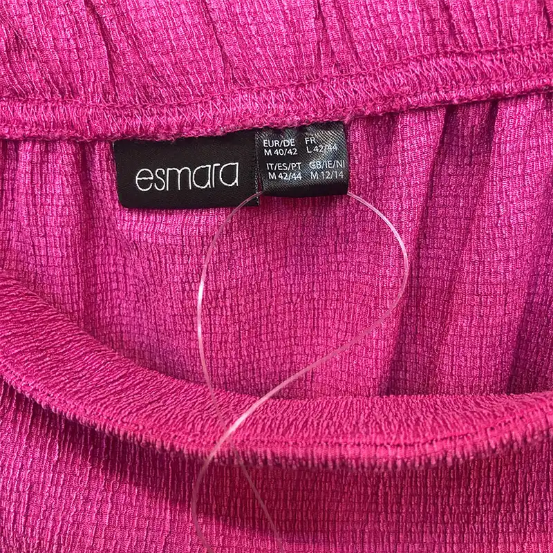 دامن فون زنانه اسمارا مدل لنگی رنگ صورتی