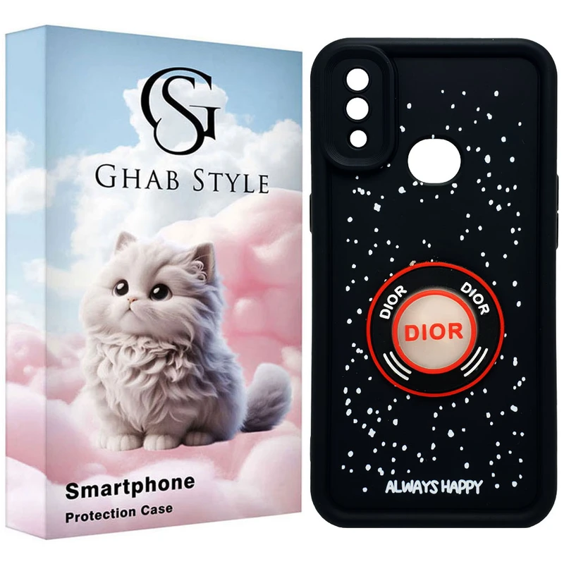 کاور قاب استایل مدل سیلیکونی طرح چراغدار مناسب برای گوشی موبایل سامسونگ Galaxy A10S