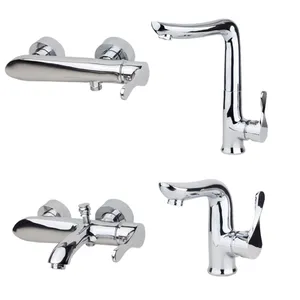 ست شیرآلات ایده نو مدل هامین مجموعه 4 عددی