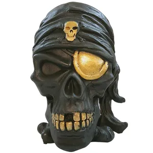 مجسمه تزئینی طرح اسکلت مدل دزد دریایی