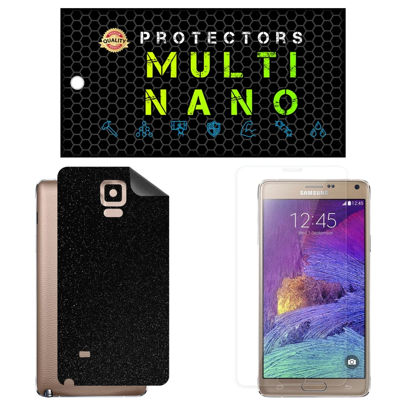 محافظ صفحه نمایش مولتی نانو مدل X-SFG مناسب برای گوشی موبایل سامسونگ Galaxy Note 4 به همراه برچسب پوششی