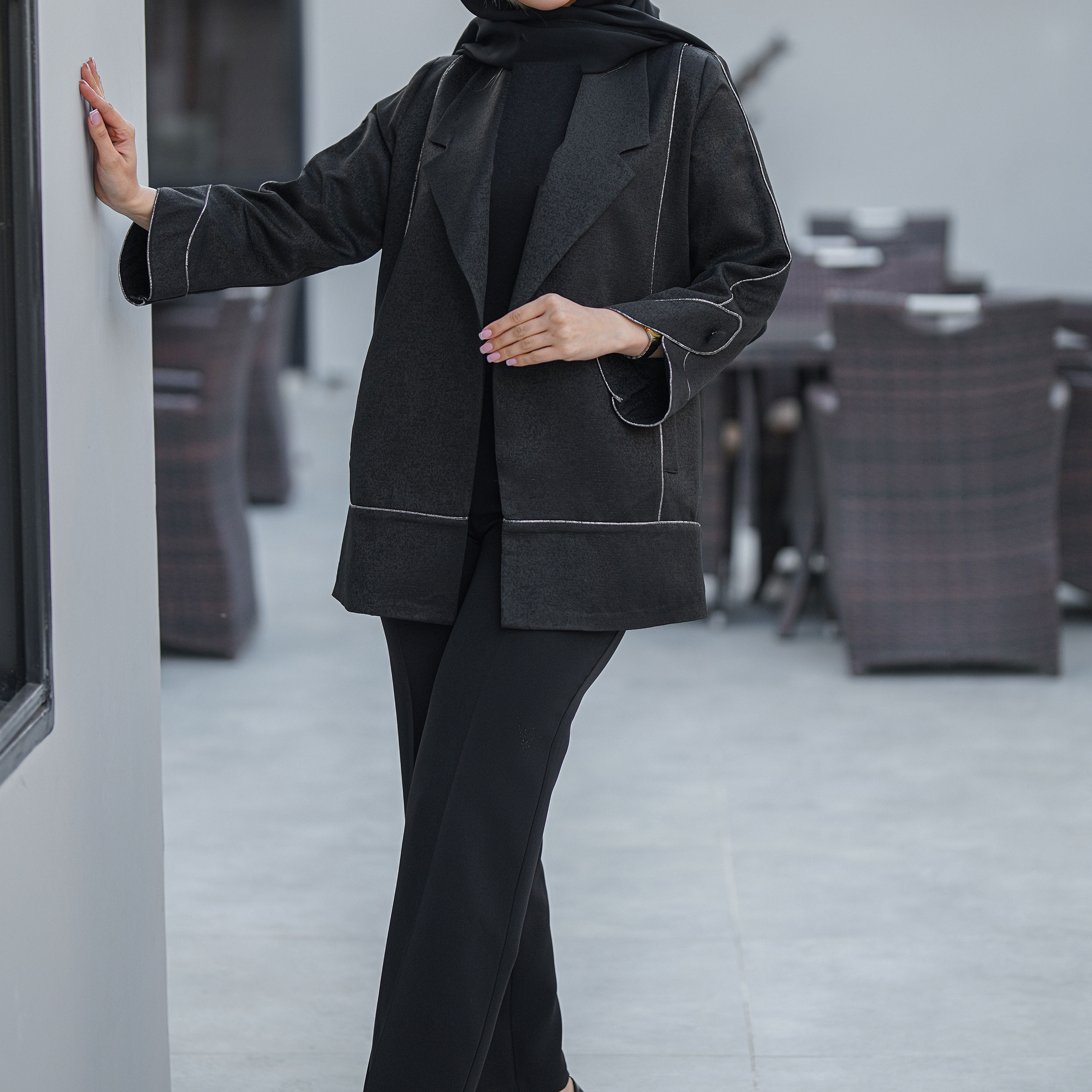 مانتو کتی زنانه السانا مدل رعنا کد 145001