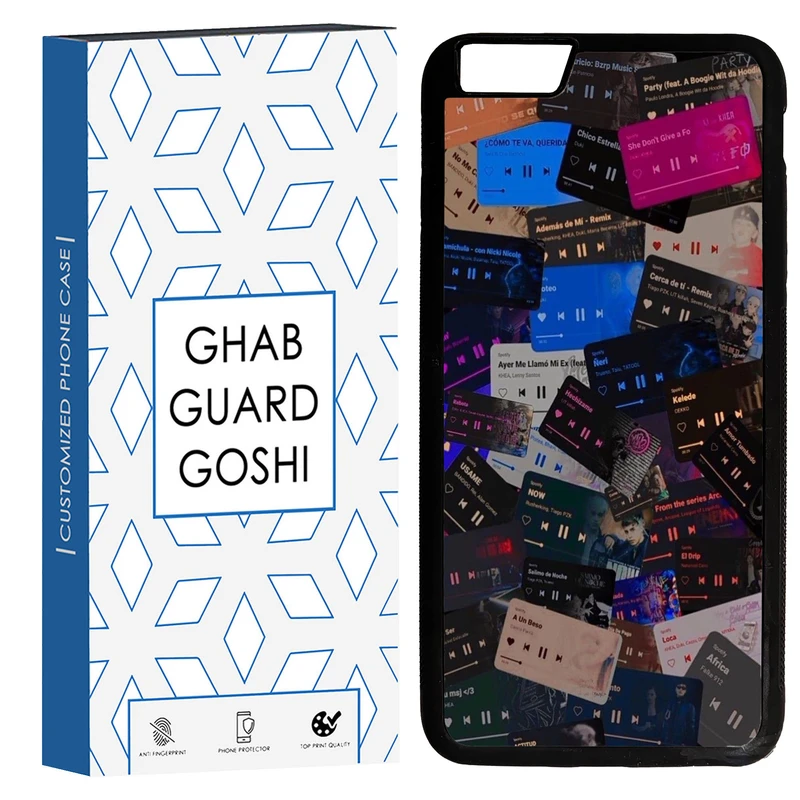 کاور قاب گارد گوشی طرح موزیک کد TPU-264 مناسب برای گوشی موبایل اپل Iphone 6 PLUS / 6S PLUS