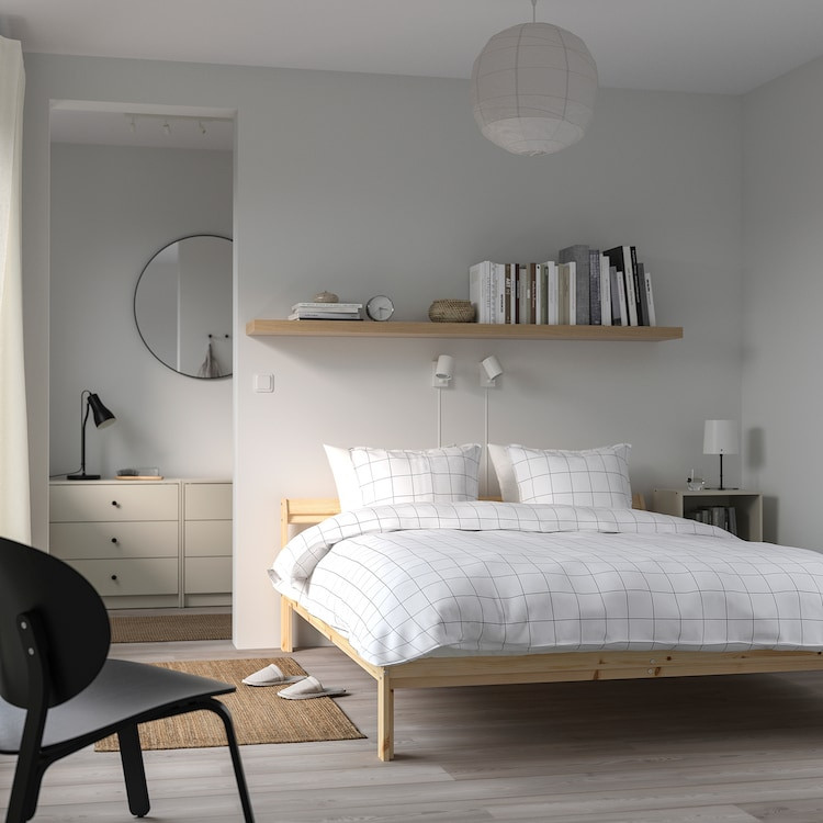 تخت خواب دو نفره مدل آسان سایز 160x200 سانتی متر