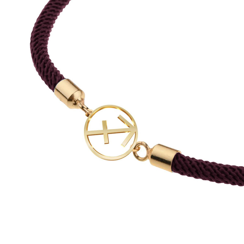 دستبند طلا 18 عیار زنانه مدوپد مدل نماد ماه کد D11-10443