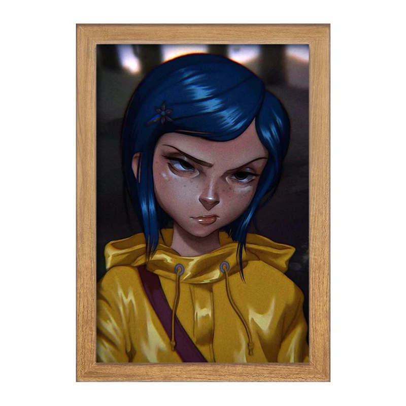تابلو خندالو مدل کورالاین Coraline  کد 20780