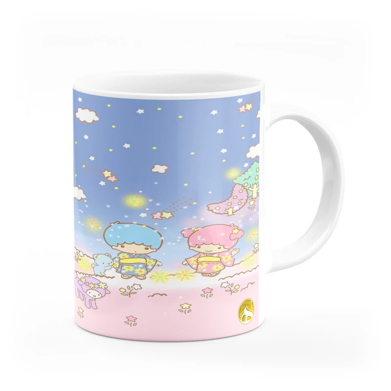 ماگ هومرو طرح انیمیشن ستاره های دوقلو کوچولو دخترونه فانتزی مدل MG4179