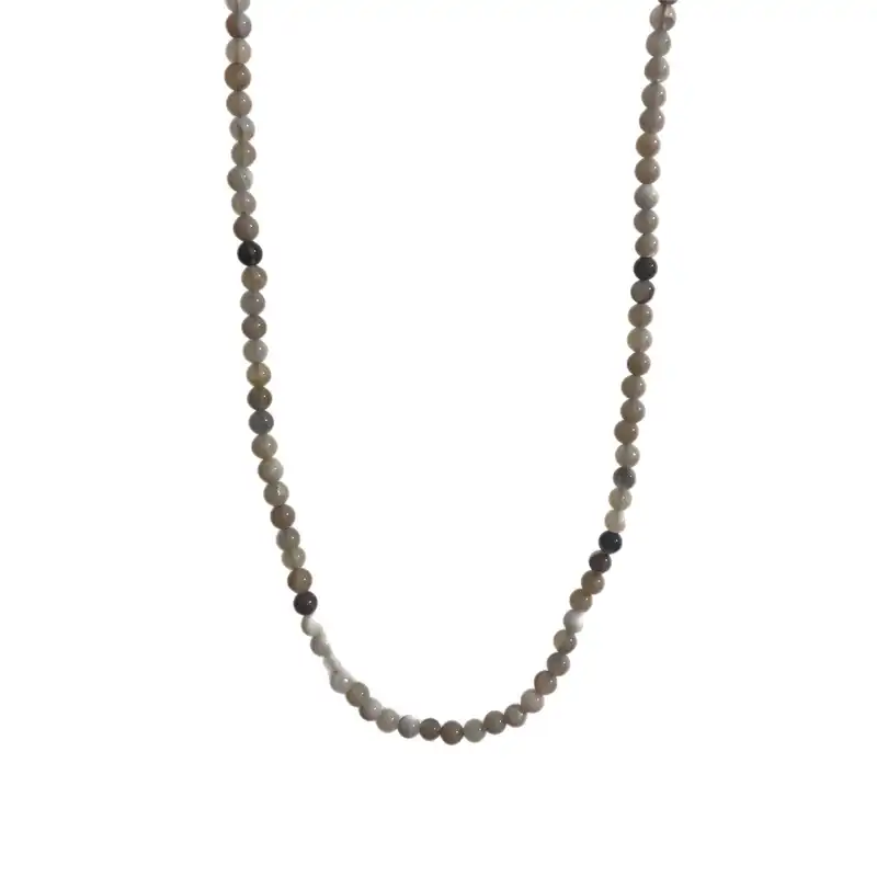 گردنبند مدل سنگ عقیق کد SN-342