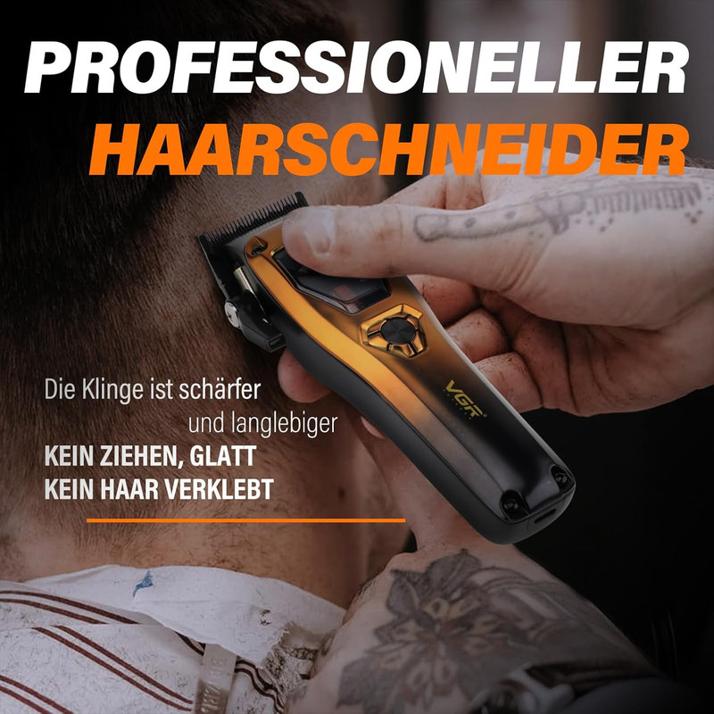 ماشین اصلاح موی سر  شارژی وی جی ار مدل V-668